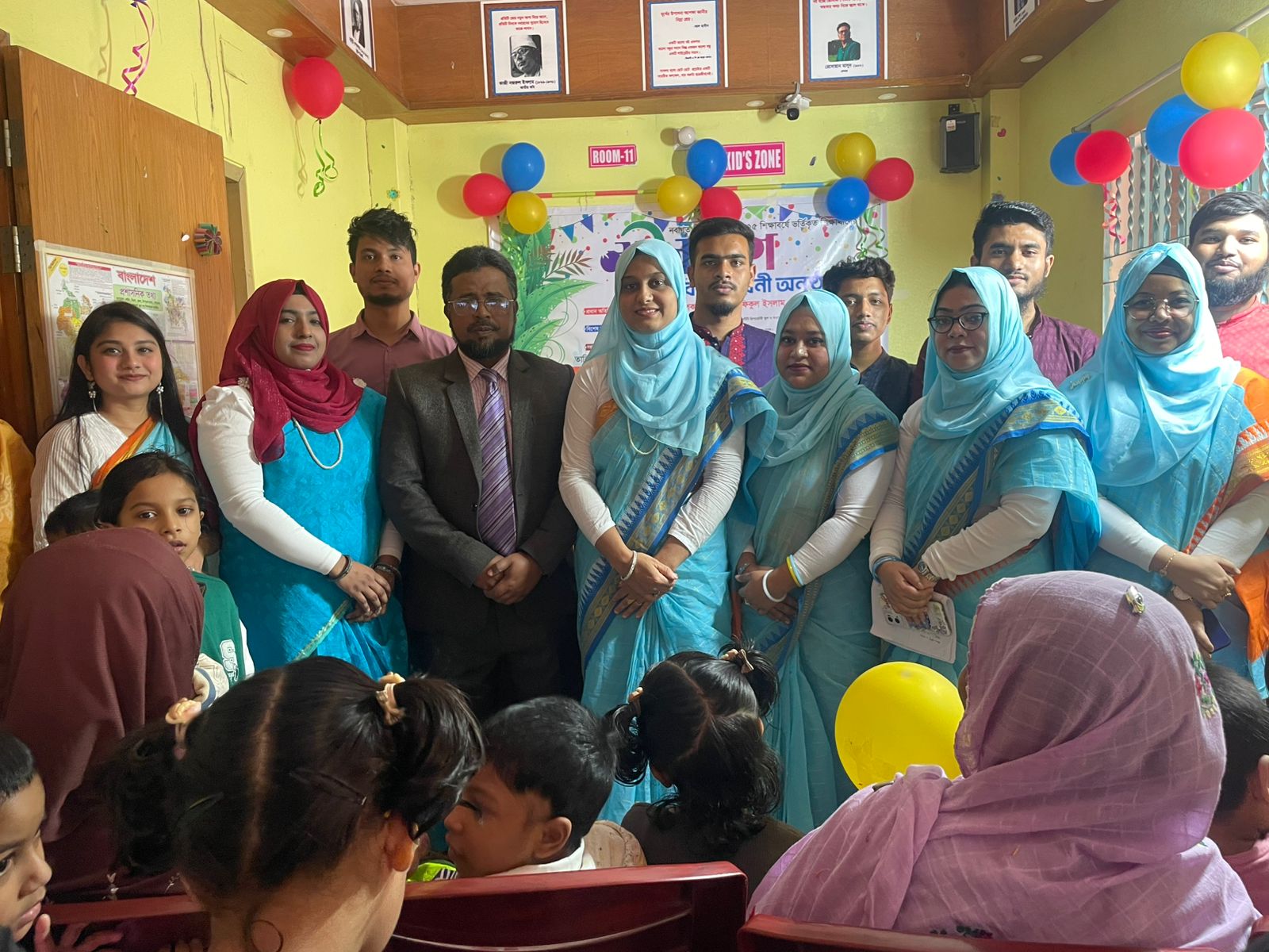 Visiting elderly care facility