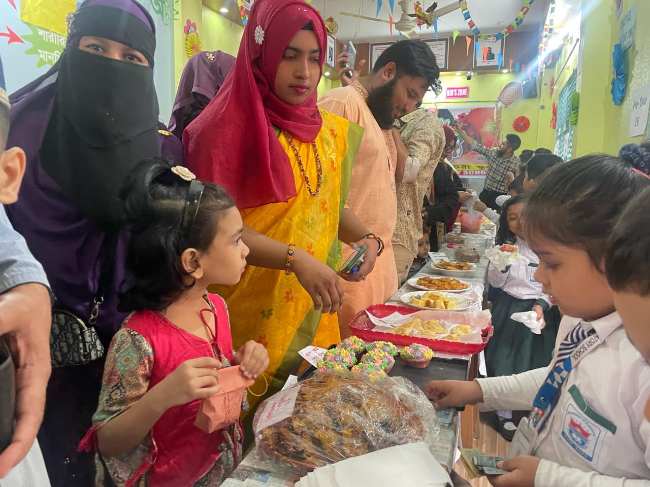 Student artwork display